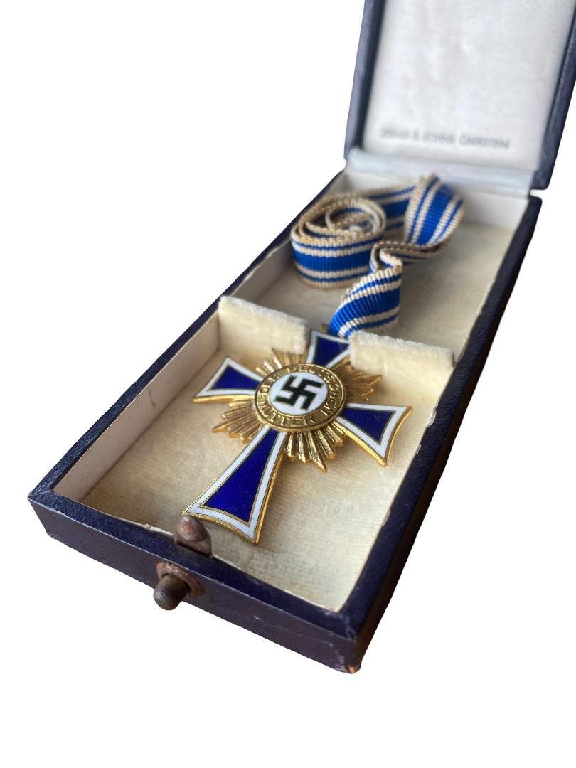 Duitse WW2 Gouden Moederkruis - In doosje