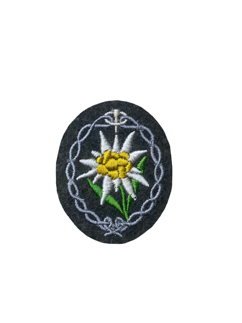 WWII Duitse Gebirgsjäger Edelweiss Badge