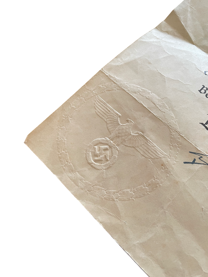 Mutterkreuz met oorkonde