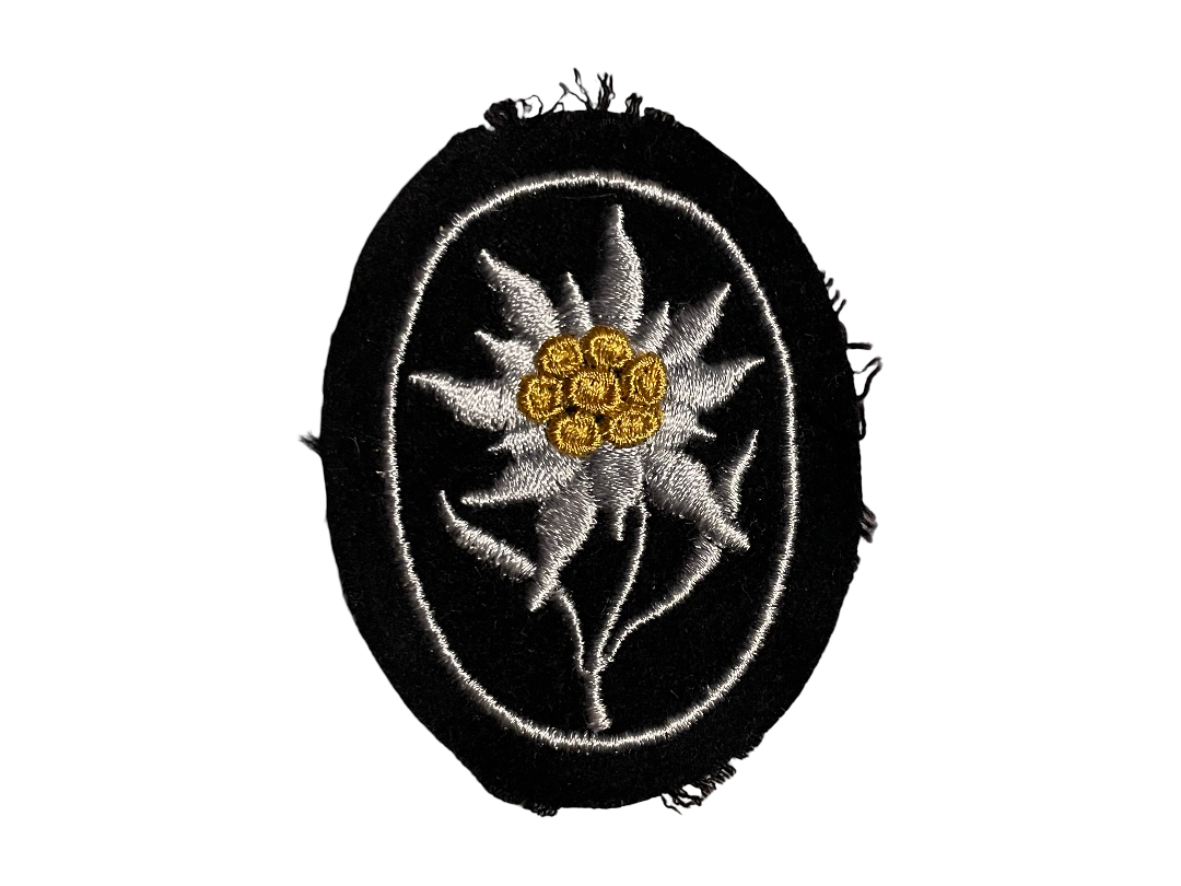 Waffen-SS mountain trooper ‘Gebirgsjäger’ Edelweiss badge