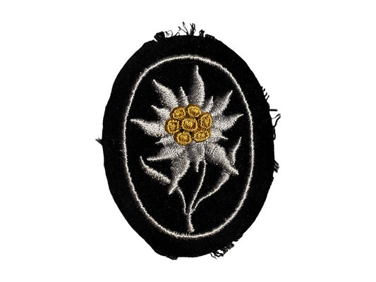 Waffen-SS mountain trooper ‘Gebirgsjäger’ Edelweiss badge