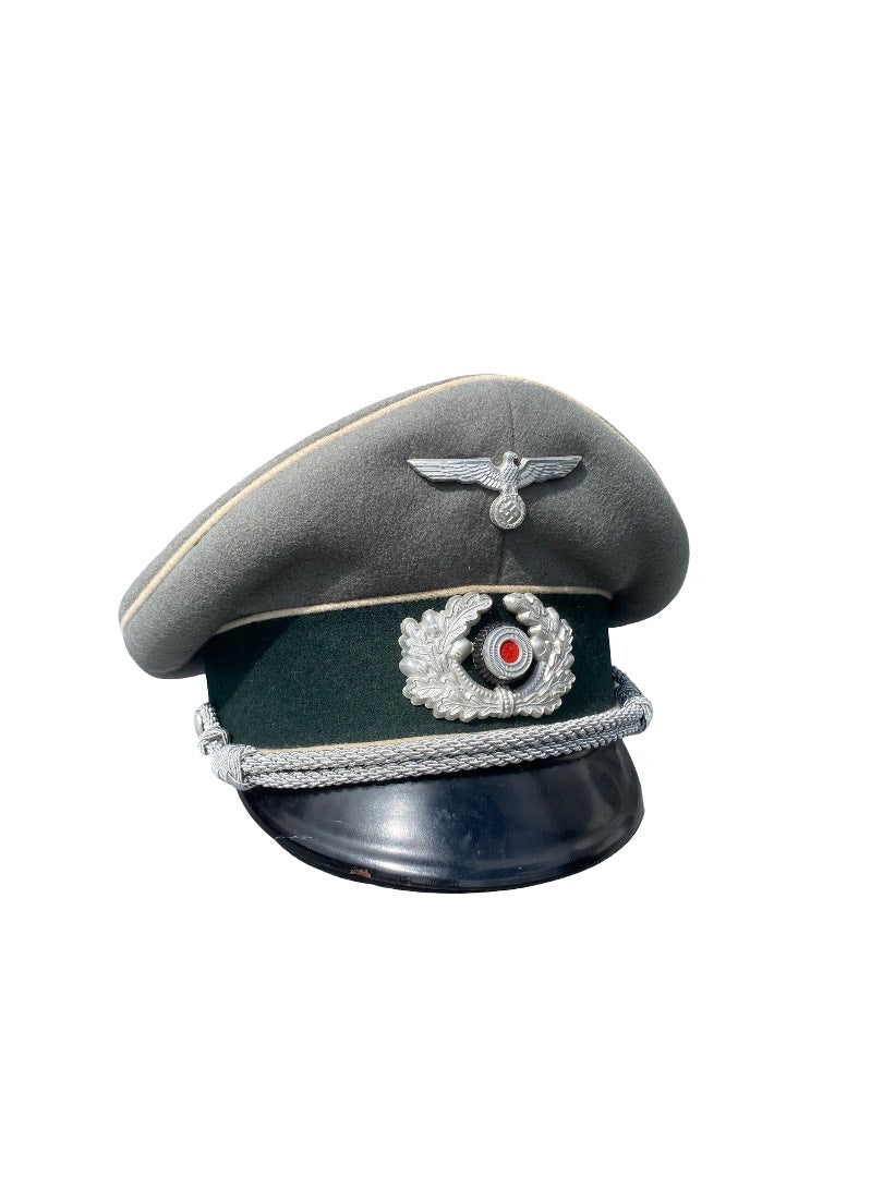 Original German WWII Heer Infantry Officer's Visor Cap
