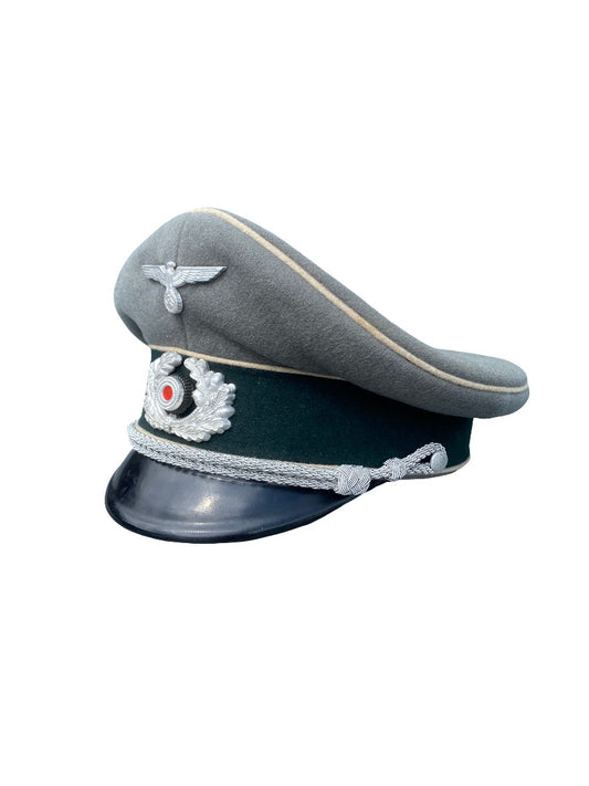 Original German WWII Heer Infantry Officer's Visor Cap