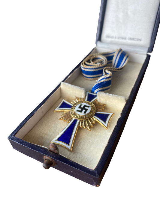 Duitse WW2 Gouden Moederkruis - In doosje
