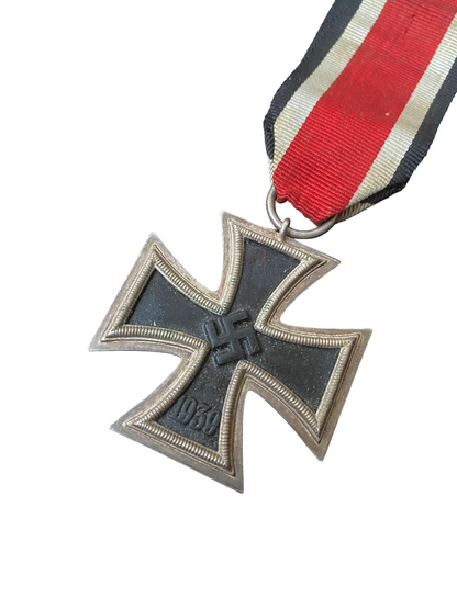 original ww2 german iron cross second class - 55