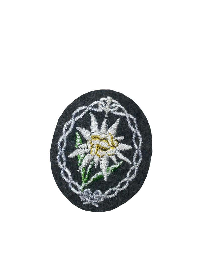 WWII Duitse Gebirgsjäger Edelweiss Badge