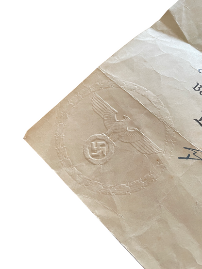 Mutterkreuz met oorkonde