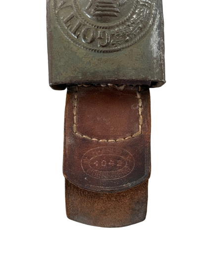 Belt Buckle maker mark