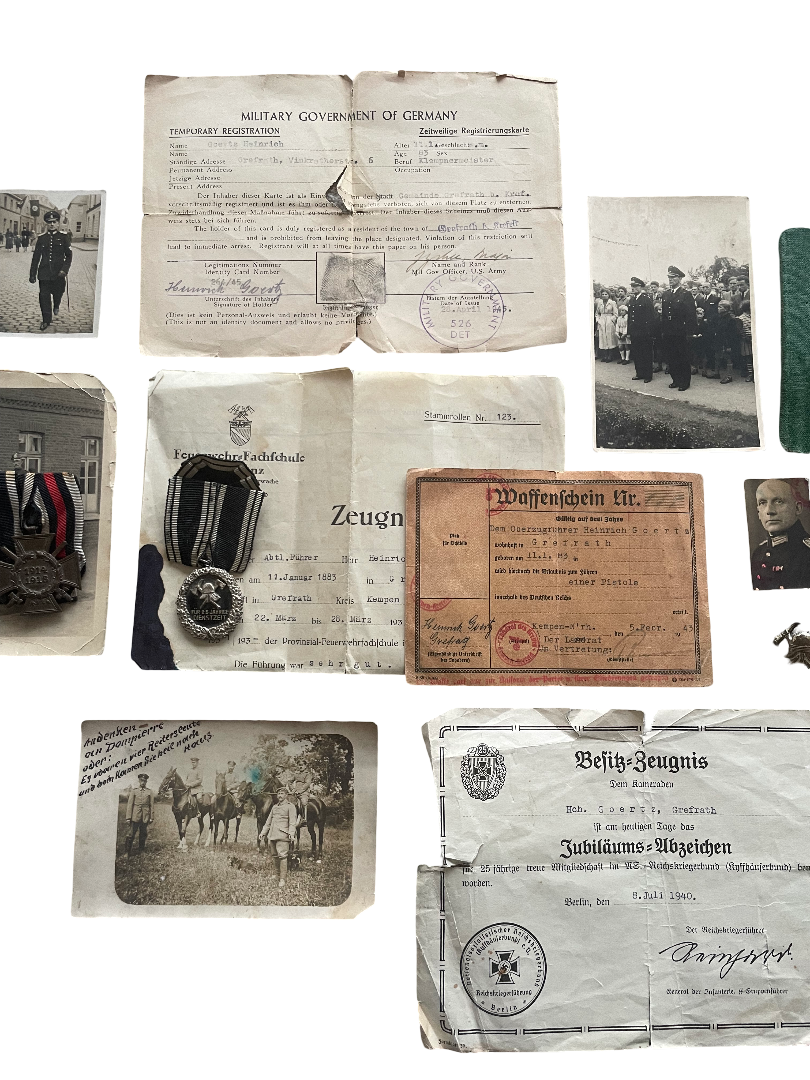 Complete set uit ww1 &ww2 van 1 persoon