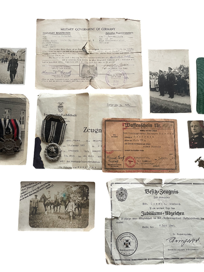 Complete set uit ww1 &ww2 van 1 persoon