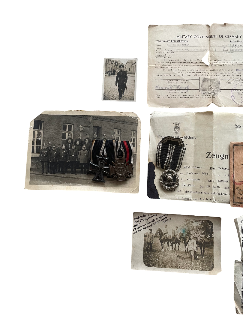 Complete set uit ww1 &ww2 van 1 persoon